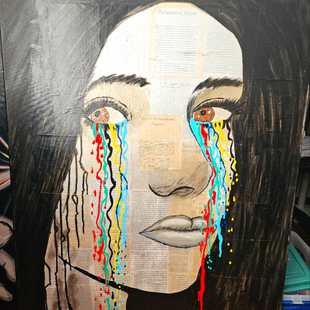 30x40 "reflection" painting